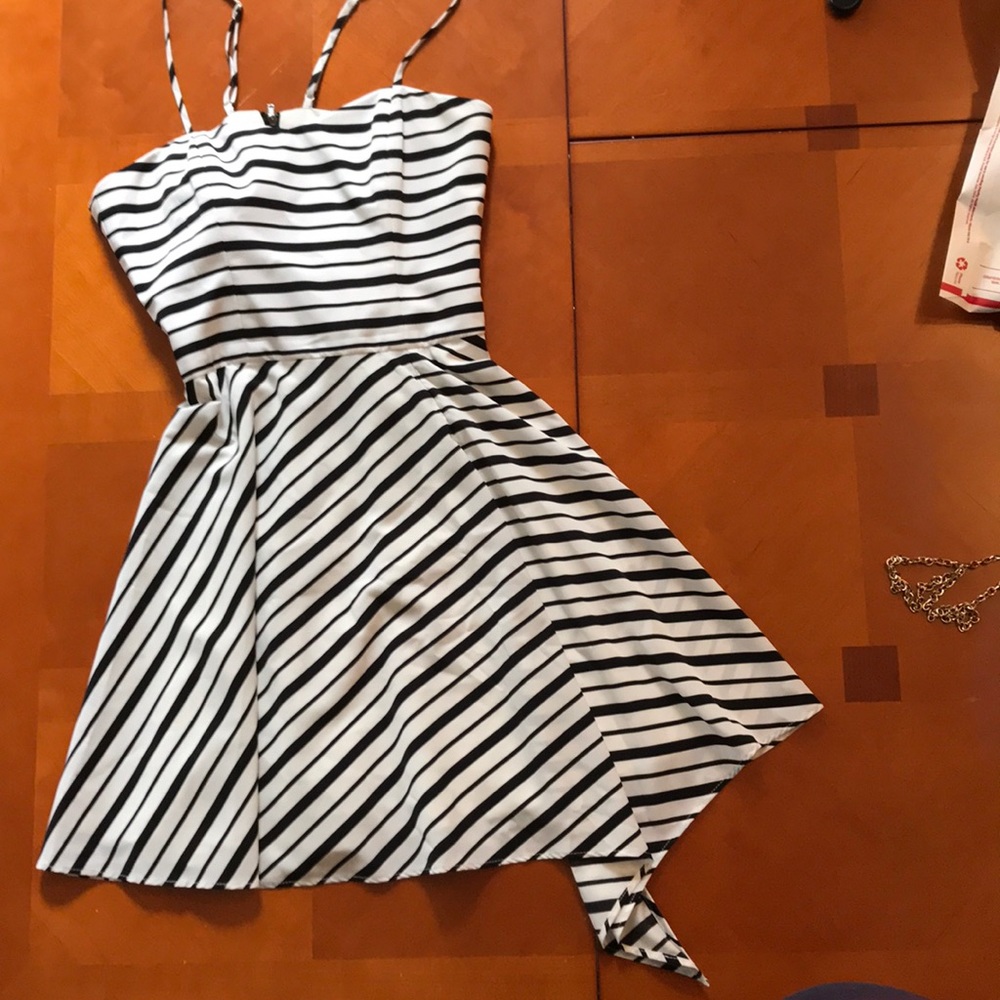 Hunter Bell New York, striped dress, size 2